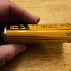 Hoppe’s High Viscosity Lubricant Metal Tin Vintage Very Penetrating Non-Gumming