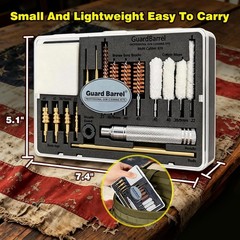 Universal Gun Cleaning Kit 19 Piece Cleaning Supplies for 22 357 38 45 9mm