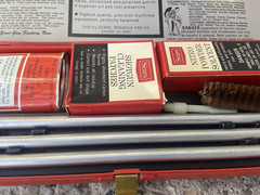 SUPER CLEAN VINTAGE SEARS ROEBUCK 12-16 GAUGE SHOTGUN CLEANING KIT