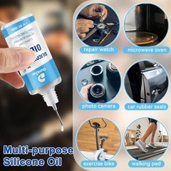 6 oz Airsoft Oil lubricating with Needle Oiler Pure Silicone Lubricant Airsoft C