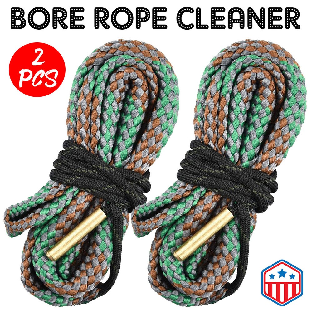 Reusable Bore Rope Guns Barrel Cleaning Tool – ‎.40 .41 Cal Rifle Shotgun Pistol