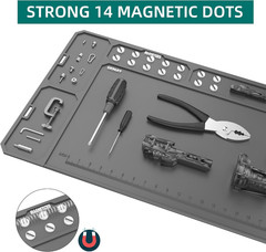 Gun Clean Mat Magnectic for All Guns Extra Large 48″X16″ for Rifle Anti-Slip Rub