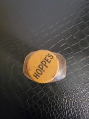 HOPPE’S Vintage glass bottle of Lubricating Oil. New never opened