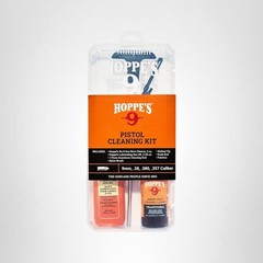 Portable No. 9 Firearm Cleaning Kit with Solvent & Brush for 9mm & .38/.357