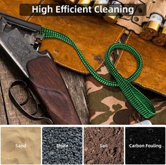 Bore Cleaning Kit for Multiple Calibers – Compact, Reusable & Efficient Solution