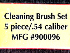 Knight Gun Cleaning Brush Set .54 Caliber 5 Piece Set #900096