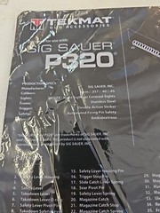 TEKMAT Sig Sauer P320 11 X 17 Gun Cleaning Mat NEW
