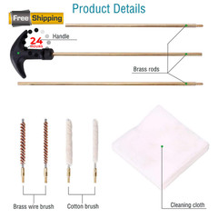 Rifle Gun Barrel Cleaning Kits for .177/.22 (4.5/5.5mm) Caliber, Bore…