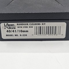 Vintage KleenBore Universal Gun Cleaning Kit Rifle Pistol Maintenance Cloth Case