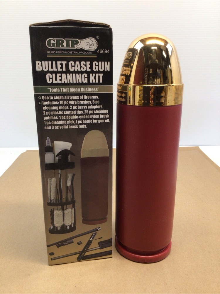 Grip Bullet Gun Cleaning Kit 50 Pieces Set Model 46694 New