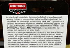 Birchwood Casey Super Blue Liquid x 3 with Four Absorbent Pads for Cold Bluing