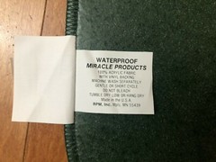 Gun Cleaning Pad Mat Green Shotgun Rifle Hunting Shooting Waterproof Vinyl Back