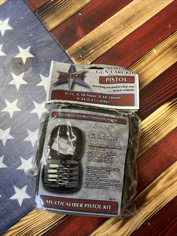 Abkt Portable Gun Care Kit
