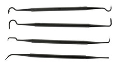 4pc 7″ Double Ended Gun Rifle Pistol Cleaning Nylon Pick Set Crafts Auto Tool