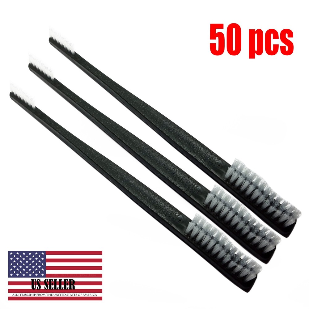 50 pc – Gun Rifle Pistol Nylon Cleaning Double End Brushes 7”