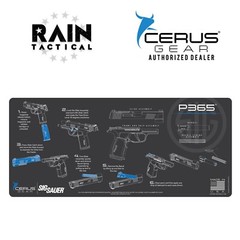 Sig Sauer P365 Instructional Gun Cleaning Mat Jumbo 12″ X 27″ Cerus Gear