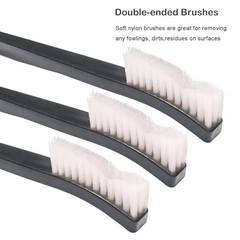20 Pcs Gun Cleaning Kit – Brass Steel Nylon Brushes & Picks, Double-Ended Tools