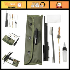 Rifle & Pistol Gun Cleaning Kit – Brushes & Tools for 5.56mm .223 .22LR .22 Cal