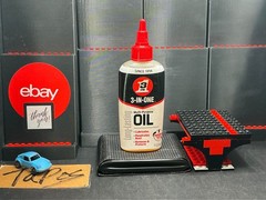 3 in 1 multipurpose oil, 4 ounces lubricate penetrate removes protects