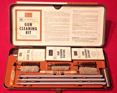 VINTAGE SEARS, TED WILLIAMS SHOTGUN CLEANING KIT, NEW UNUSED!! MFG 1977