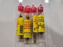 Lot 13 Pro-Shot 20, 12, 410 GAUGE,Shotgun Bore Cleaning Brush Brass USA MADE