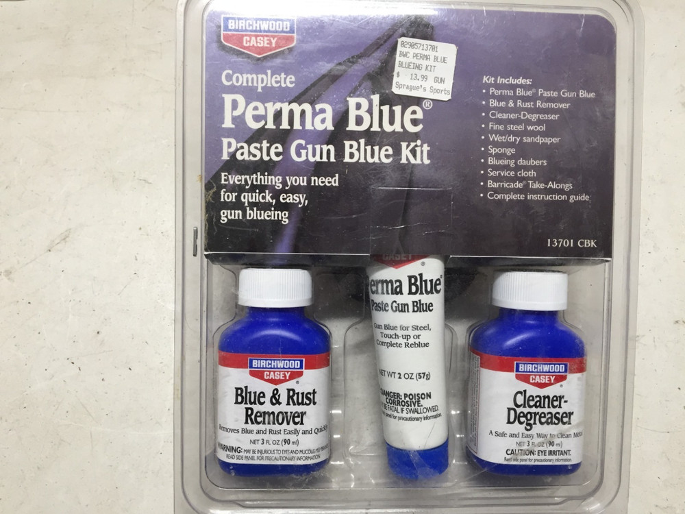 Birchwood Casey CBK Perma Blue Paste Finishing Kit 13701