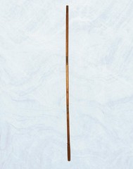 Vintage Antique 3 pc Wood & Brass Rifle Shotgun Gun Barrel Cleaning Rod 35”