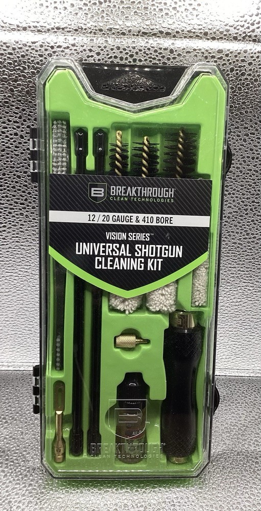 Breakthrough Vision Series Shotgun Cleaning Kit 12/20 Gauge & 410 Bore New Boxed