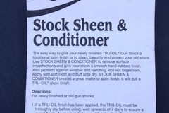 Birchwood Casey Stock Sheen & Conditioner For Polishing 3 Fluid Oz Bottle