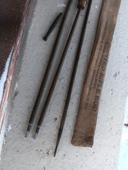 VINTAGE MARBLES JOINTED RIFLE ROD NO 9728 FITS .28 CALIBER & UP 36″ LONG