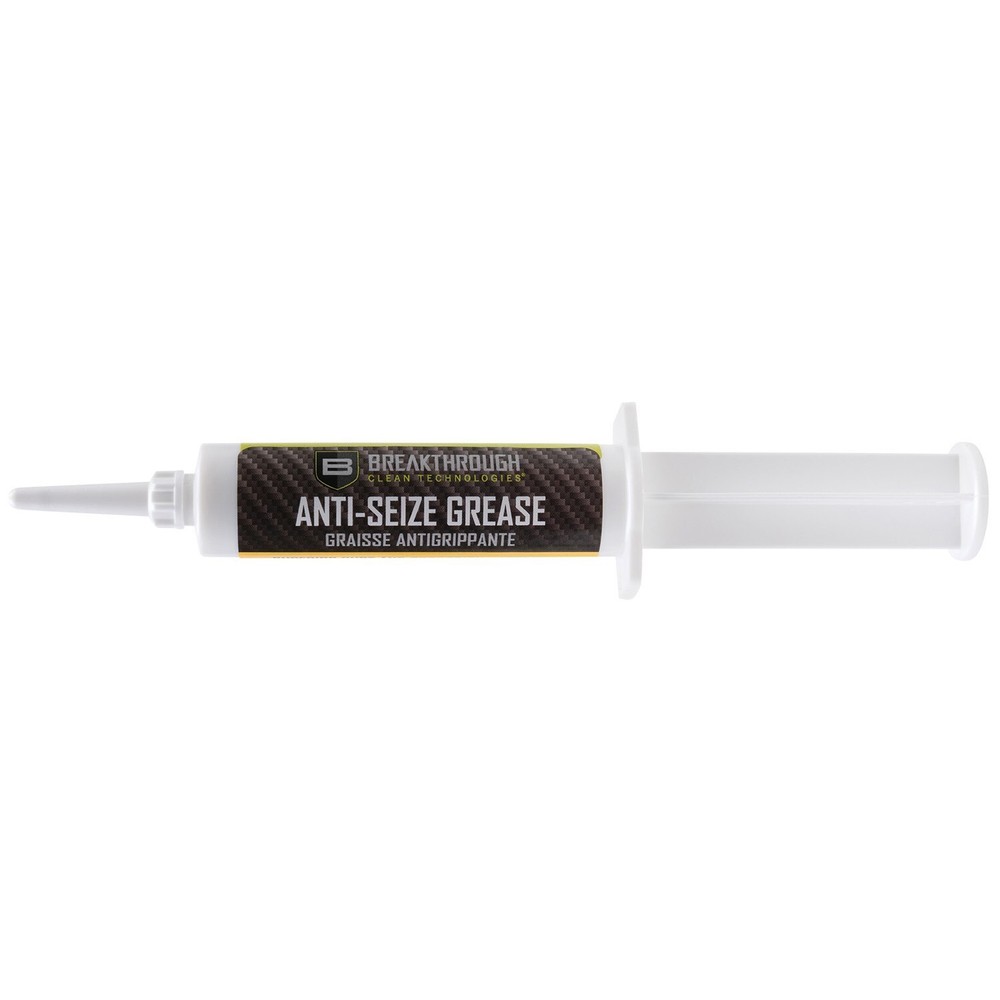 Breakthrough Clean Anti-Seize Grease 12cc Syringe, High Temp Lube #BT-AS-12CC