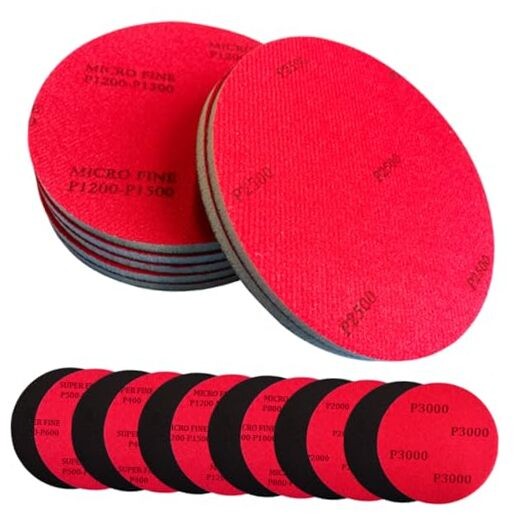12 PCS Bowling Sanding Pads, Bowling Ball Sanding Sand Pads Polishing Cleaning