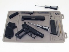 Lyman Essential Gun Mat with Molded storage compartments – Rifle or Handgun Size