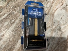 Gunmaster .357/.38/9mm Pistol Gun Cleaning Compact Kit Pistols 14 Piece NOS