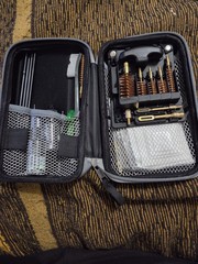 Gun Cleaning Kit. Compact Gun Cleaning Kit