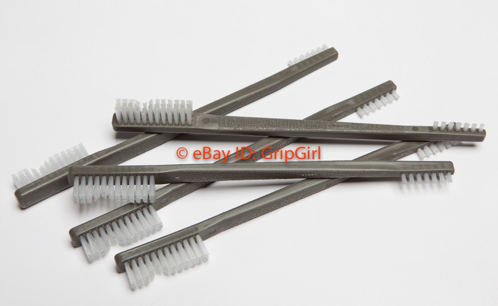 Set 3x Otis IWCK Replacement Gun/Rifle Smith Clear Nylon Cleaning Brushes Kit