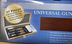 Gun Cleaning Kit Gunmaster Universal 17 Pieces 22. .30 40. Cal And 12, 20 Gag.