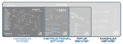 Beretta 1301 Shotgun Premium Cleaning Bench Mat MAGNUM XXL Black