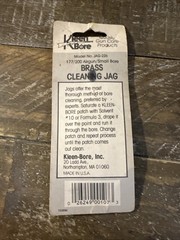 Quantity 2 Kleen-Bore Brass Airgun Jags.177 .20 .22 cal. JAG-226