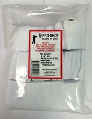 Pro Shot 500 Count Shot Gun 2 1/4″” Square Patches for 20 Gauge