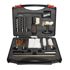Cleaning Kit for 12, 20, 410 Gauge Includes Bronze Bore Brush, Cotton Mop, Sp…
