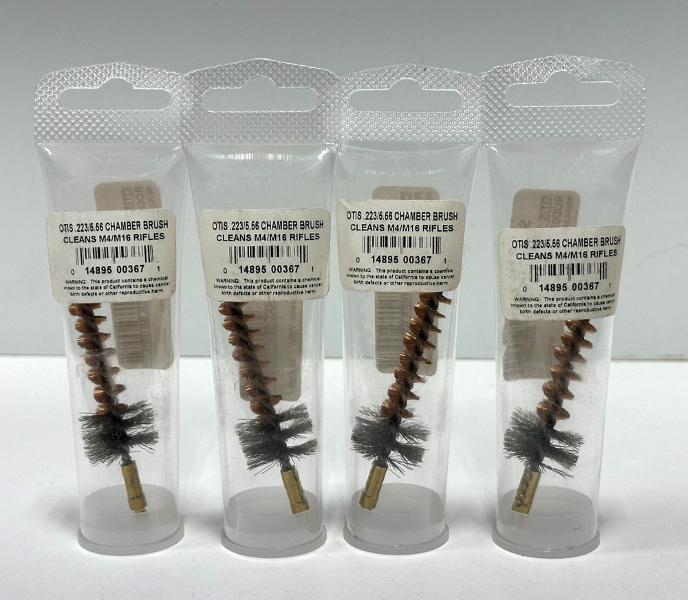 Otis Technology 223/5.56 Chamber Brush brushes lot of 4