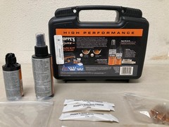 Hoppe’s Elite Gun Care EGCOTG Elite Gun Care On The Go, Kit, W/Case & Pillow