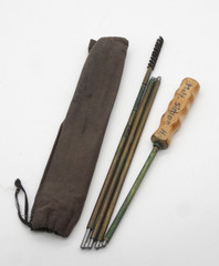 Early K31 Vintage Swiss Army Gun Riffle Cleaning Kit Putzstock “Erla Fix” Brush