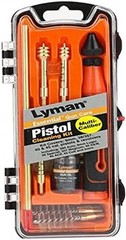 Lyman Multi Caliber Pistol Cleaning Kit 9mm, 40Cal, 45ACP 3 Caliber Pistol Cl…