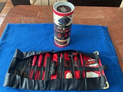 ALLGUN Roll Up Leather Universal Gun Cleaning Kit