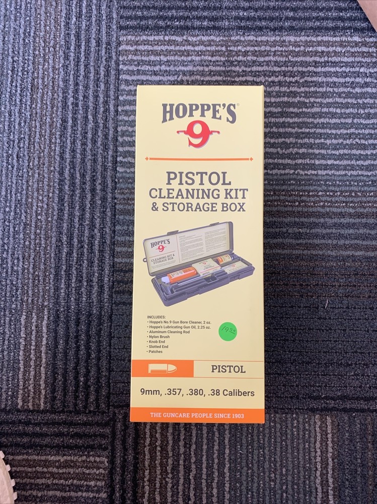 Hoppe’S No. 9 Cleaning Kit with Aluminum Rod, .38/.357 Caliber, 9Mm Pistol (Pack