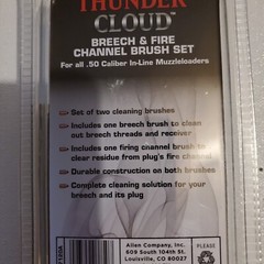 ALLEN Thunder Cloud Breech & Fire Channel Brush Set .50 Caliber Muzzleloader