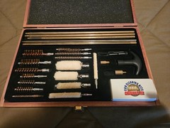 2 ITEMS: Gunmaster Universal Cleaning Kit Model: UGC 76W / Knife Sharpening Kit