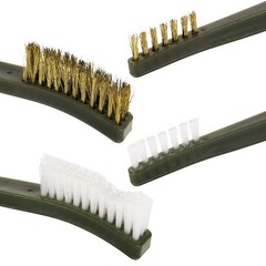 Accmor Gun Brushes & Picks, Universal Cleaning Tools Set –Brass Black